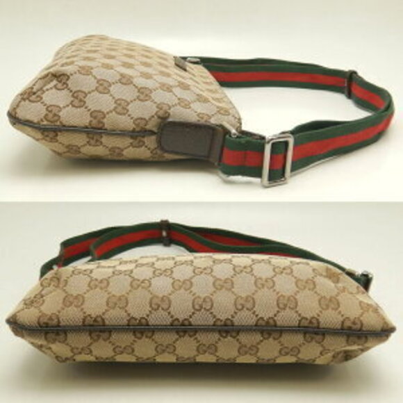 Gucci Sherry Line Shoulder Bag GG Canvas Brown - Picture 4 of 10